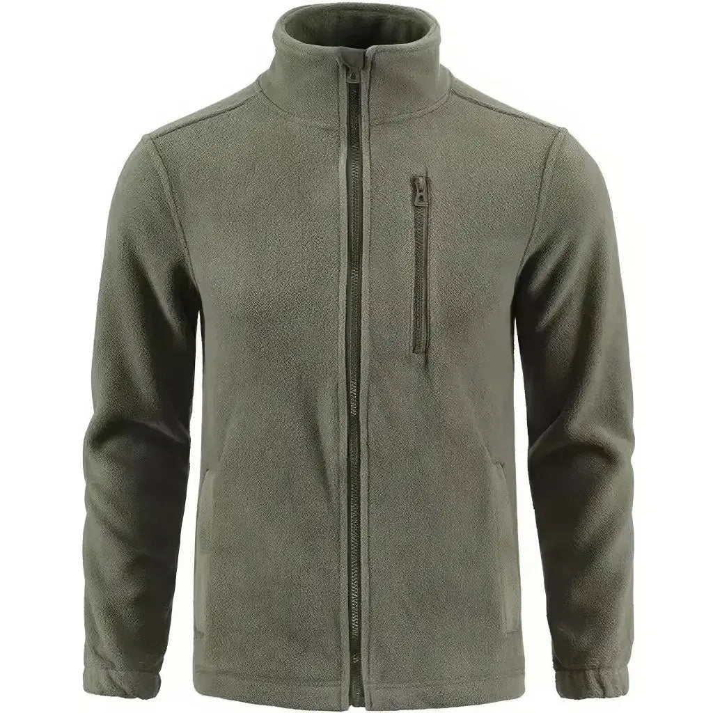 Veste Polaire Militaire Verte