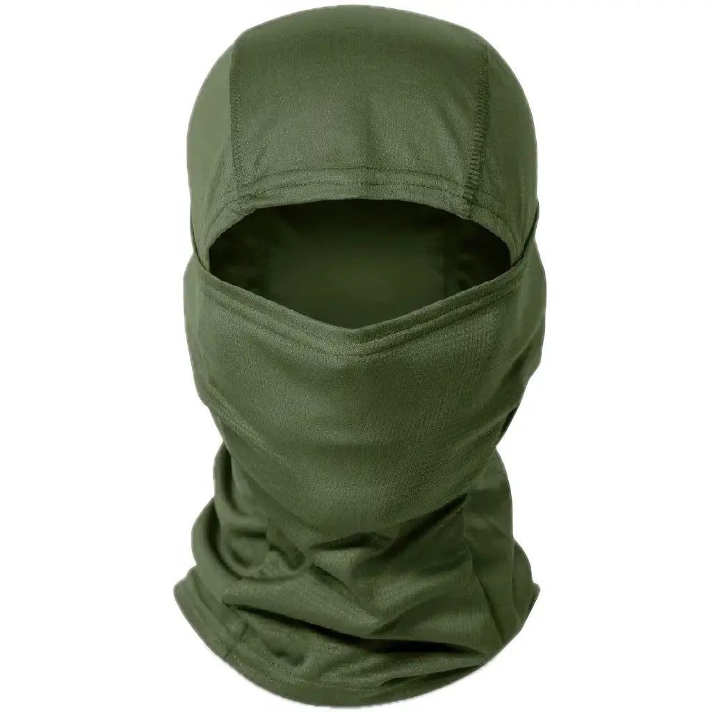 Cagoule Camouflage Militaire Verte