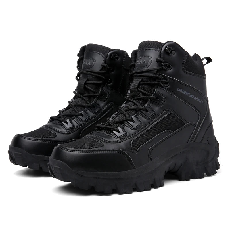 Bottes Rangers Homme Noires