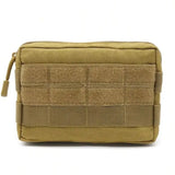 Poche MOLLLE Horizontale Marron