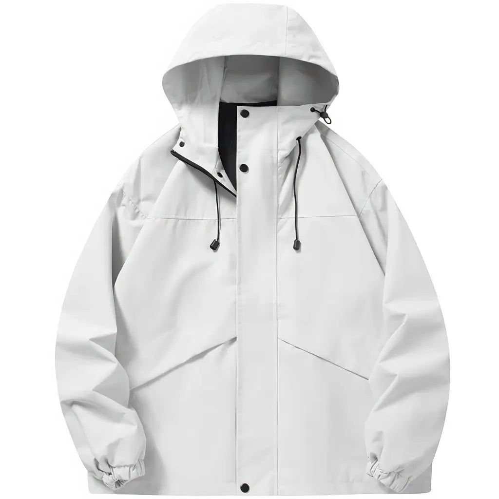 Veste Légère Homme Style Militaire Blanche