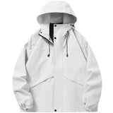 Veste Légère Homme Style Militaire Blanche