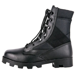 Chaussures Militaires en Toile Noires