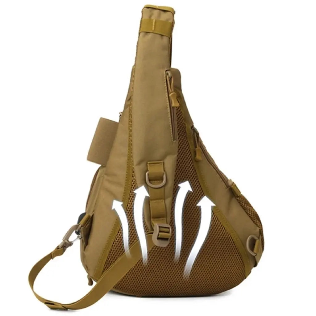 Sacoche Tactique Homme Arrière