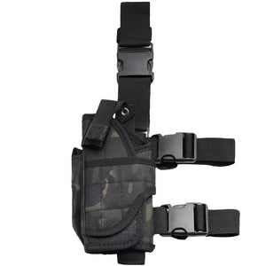 Holster de Cuisse Militaire Camo Noir