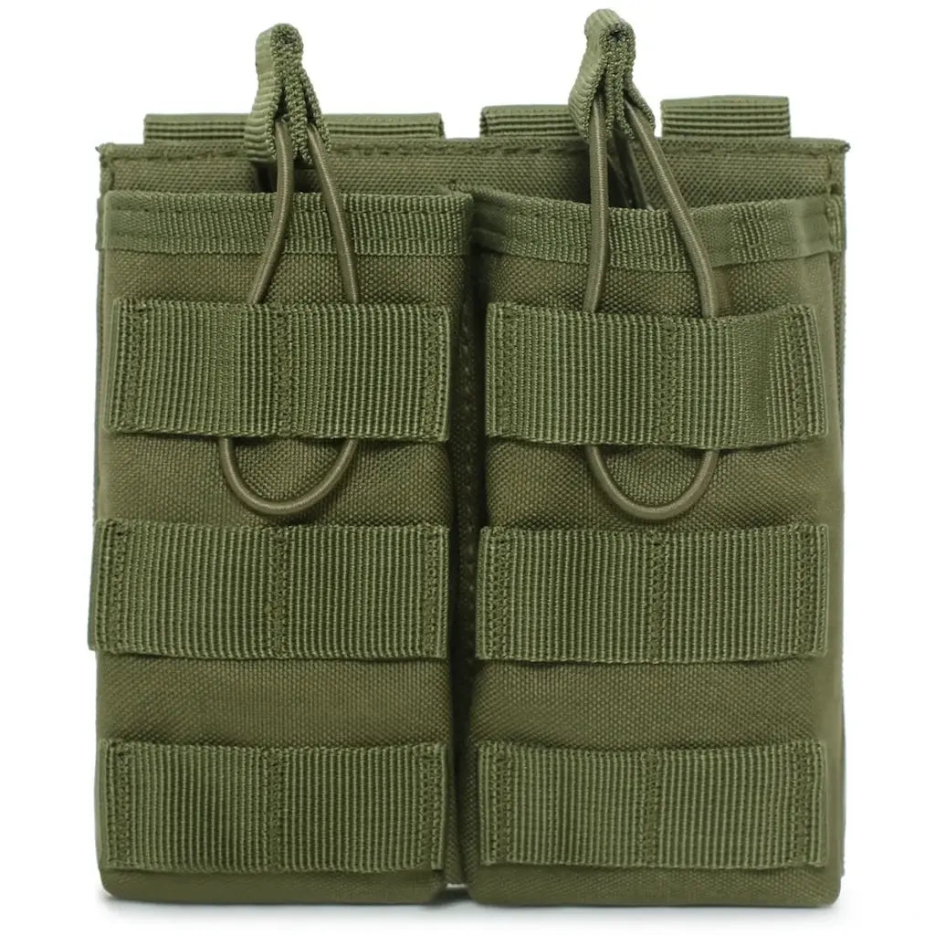Pochette MOLLE Gilet Tactique Double Verte