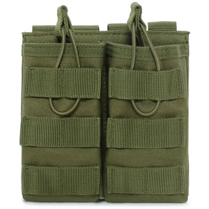 Pochette MOLLE Gilet Tactique Double Verte