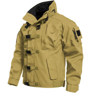 Veste Tactique Militaire Homme Beige