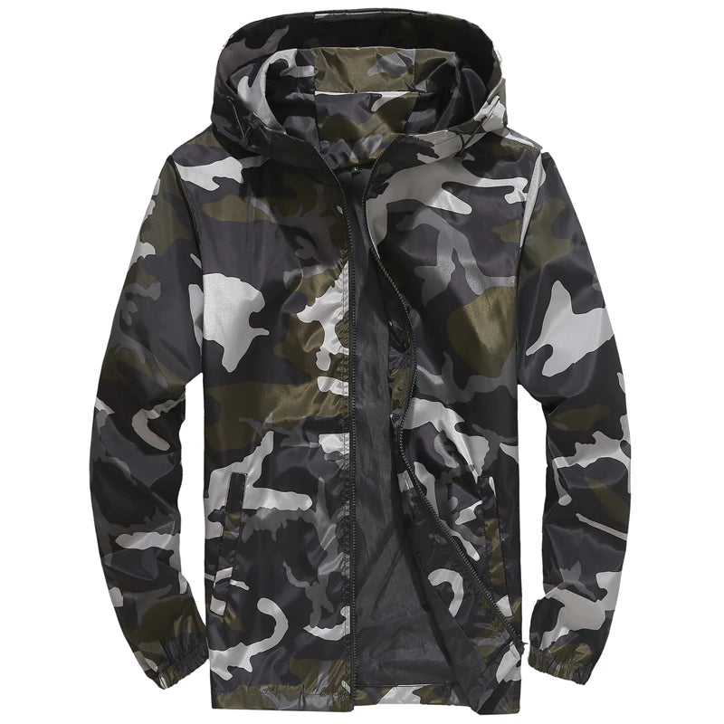 Veste Légère Militaire Homme Treillis