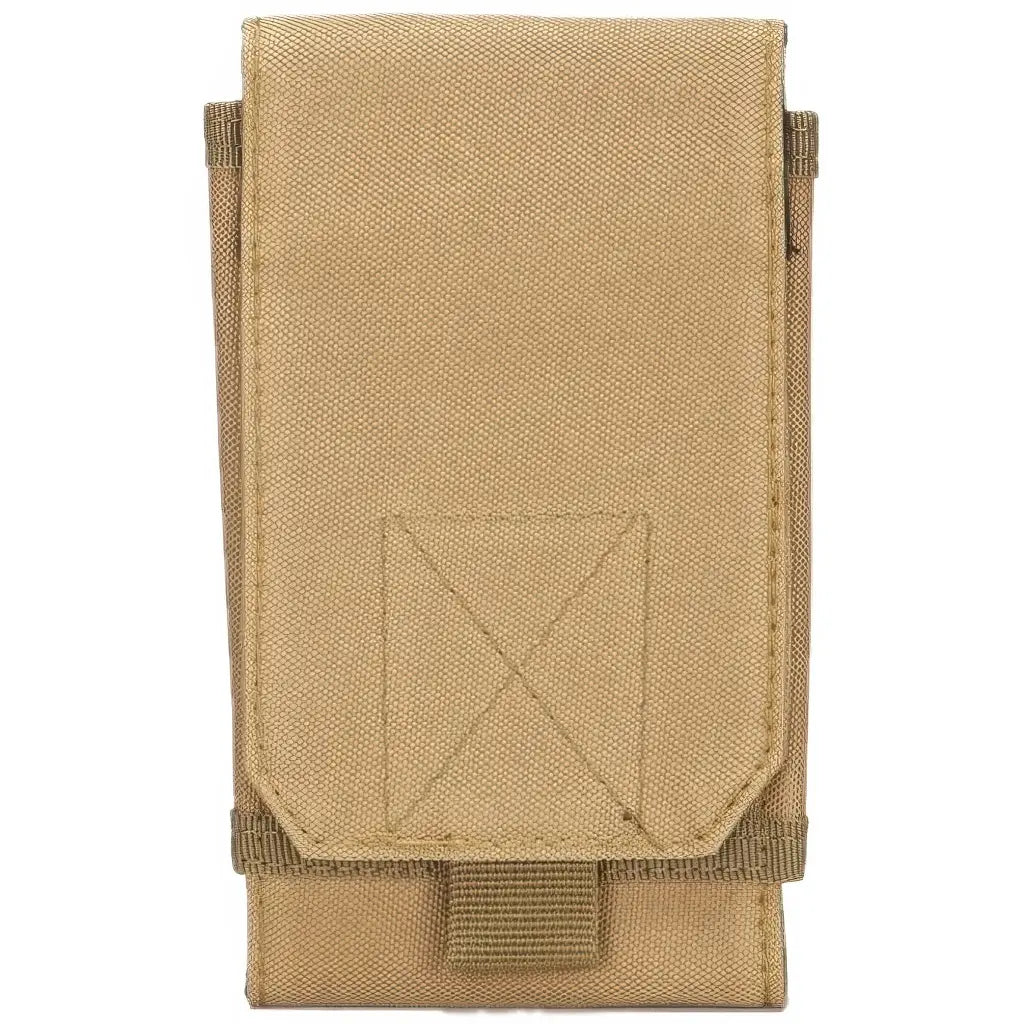 Pochette MOLLE Téléphone Marron