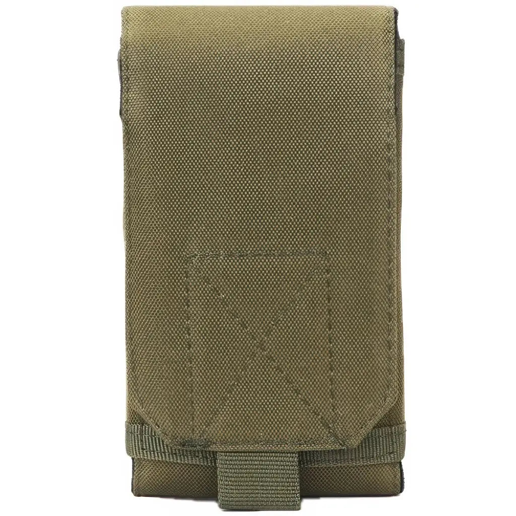 Pochette MOLLE Téléphone Verte