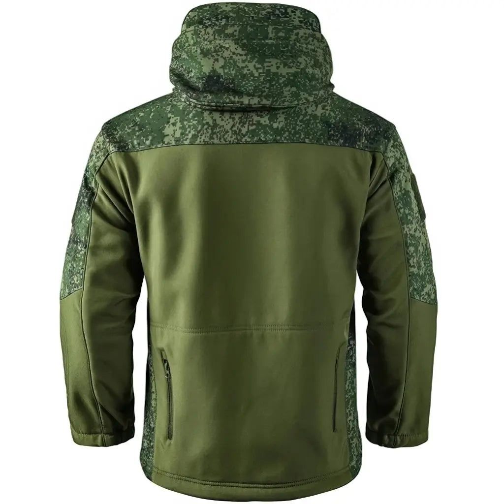 Veste Imprimé Militaire Arrière