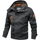 Veste Militaire Courte Noire