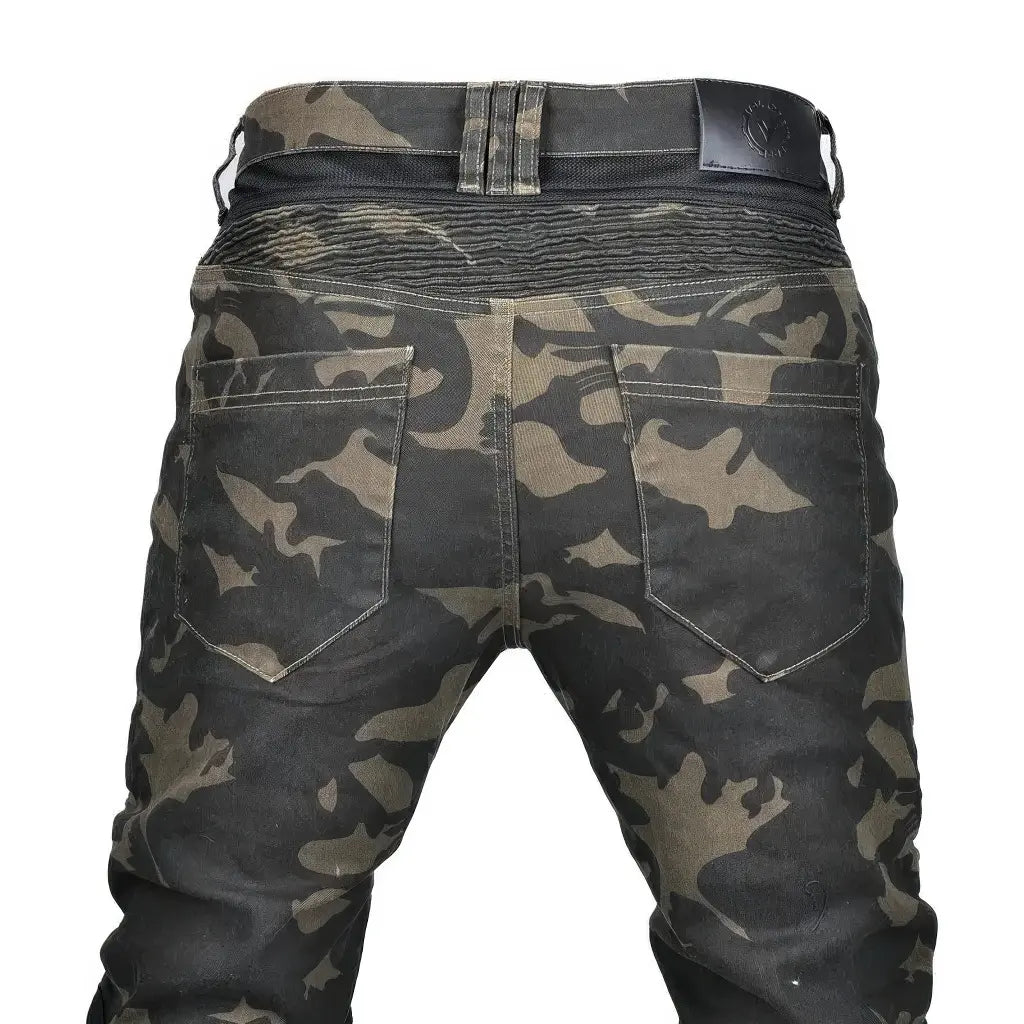 Pantalon Treillis Slim Homme Arrière
