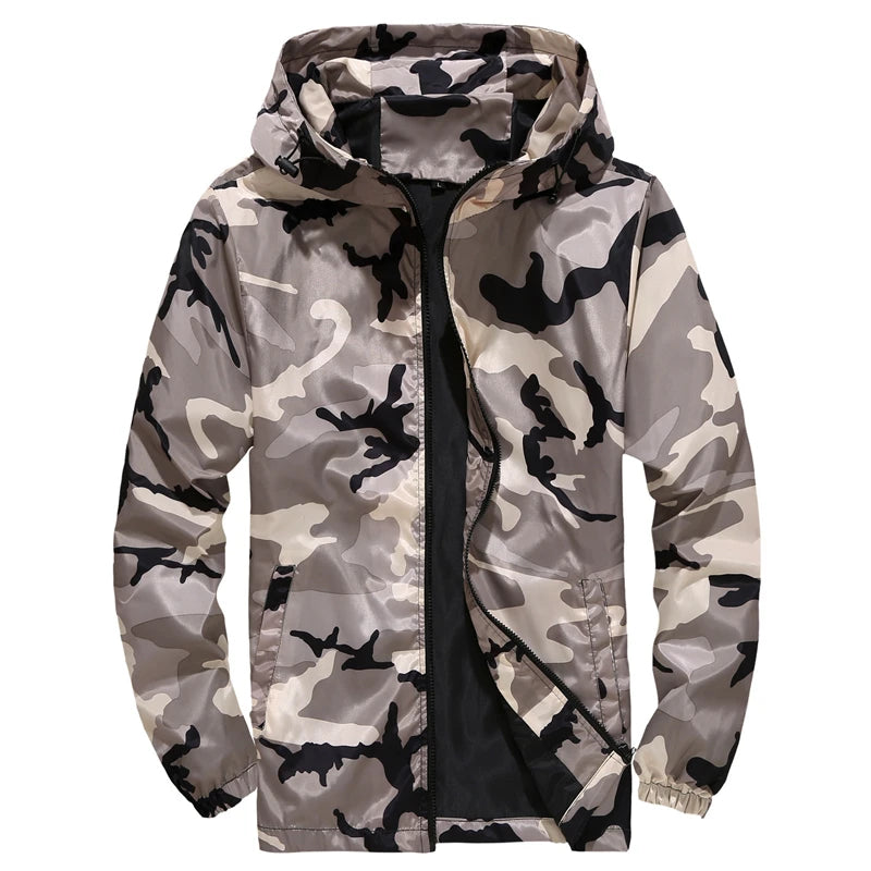 Veste Légère Militaire Homme Beige