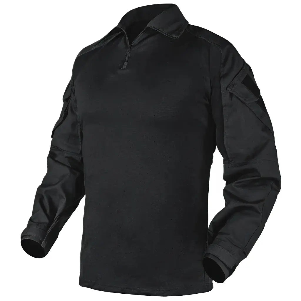 Chemise Longue Militaire Noire