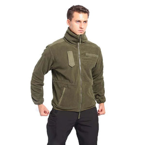 Pull Polaire Militaire Kaki
