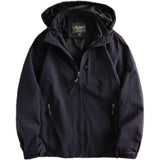 Veste à Capuche Militaire Noire
