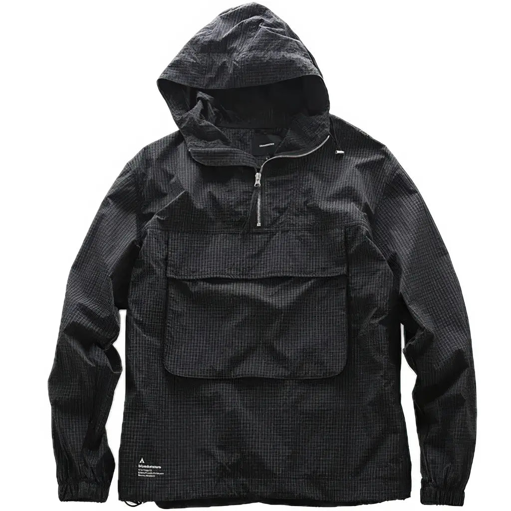 Veste d'Inspiration Militaire Noire