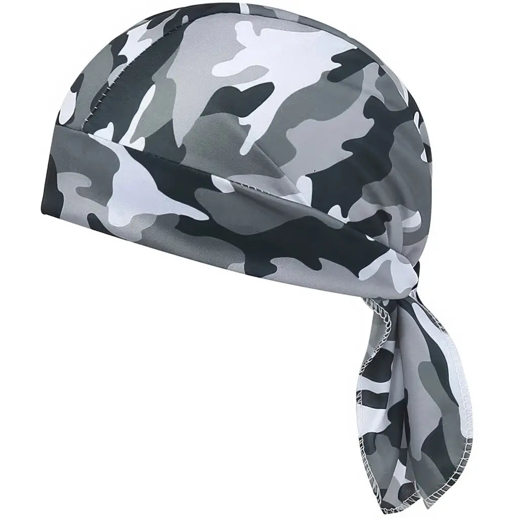 Foulard Militaire Camouflage Gris