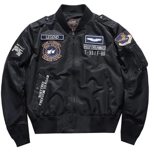 Veste Militaire Noire Vintage