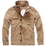 Veste Beige Militaire Homme