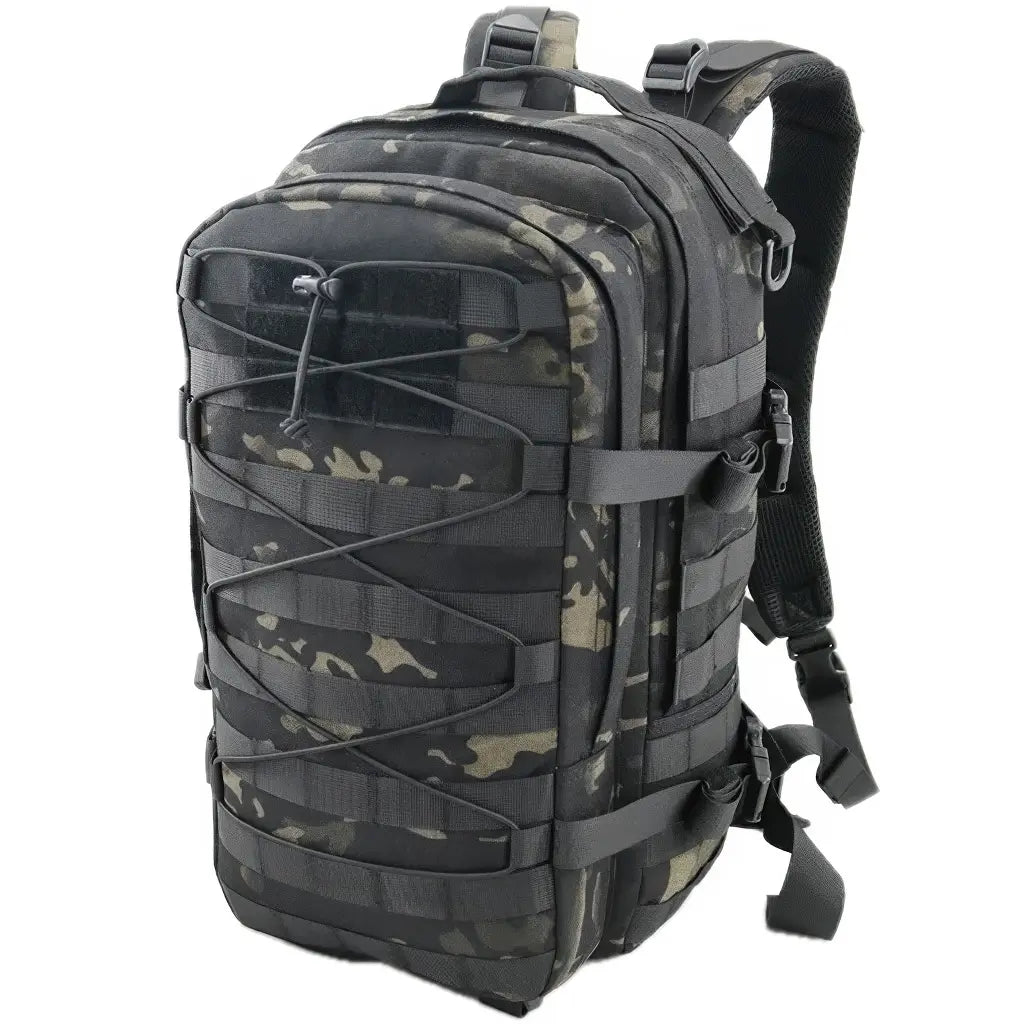 Sac à Dos Militaire Commando Camo Noir