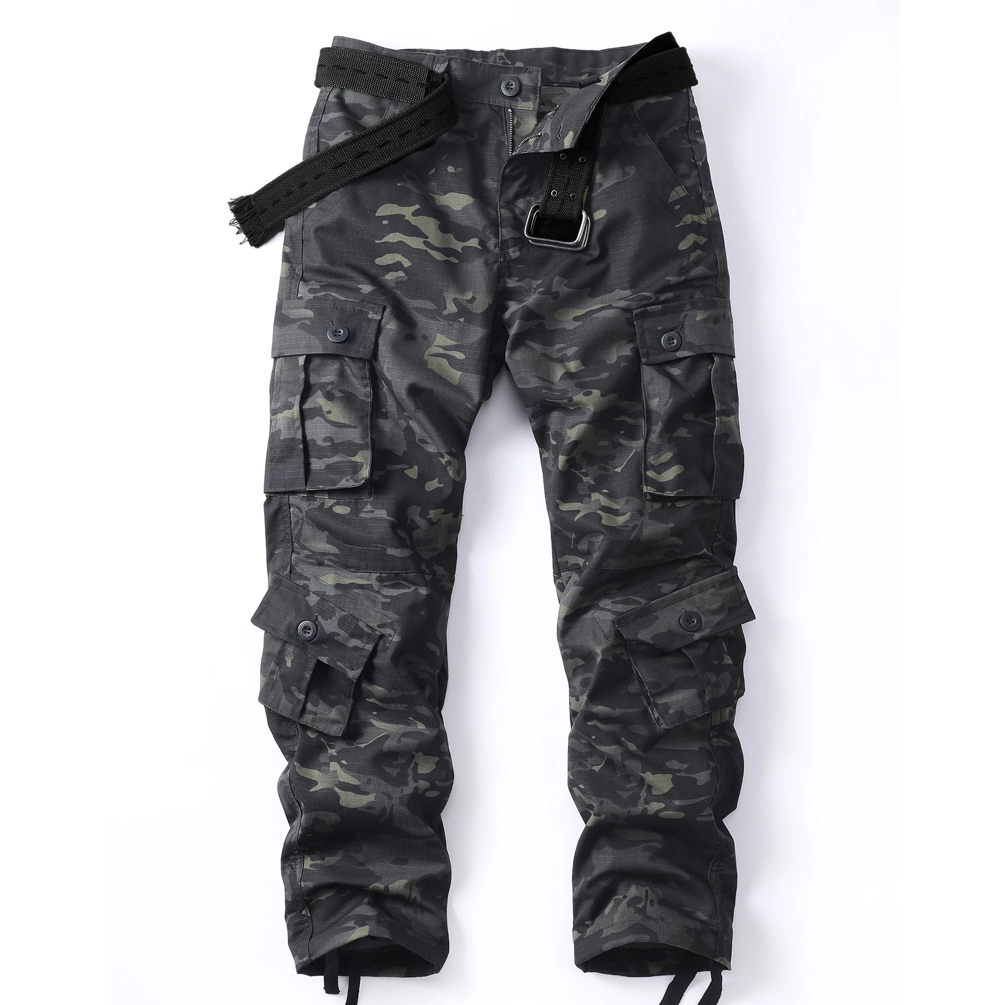 Pantalon Militaire Gris Homme