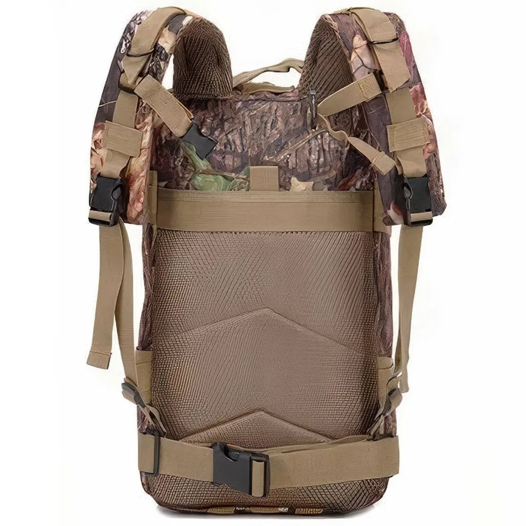 Sac à Dos Couleur Militaire Arrière