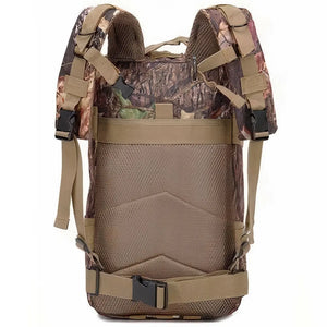 Sac à Dos Couleur Militaire Arrière