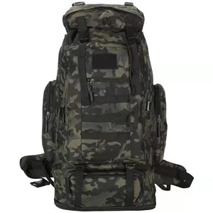 Sac à Dos Militaire 80L Noir