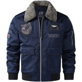 Veste Militaire US Army Bleue