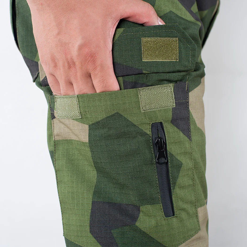 Pantalon Treillis Cargo Homme Poche Côté