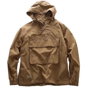 Veste d'Inspiration Militaire Marron