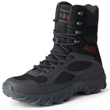 Bottes Militaires Hautes Noires