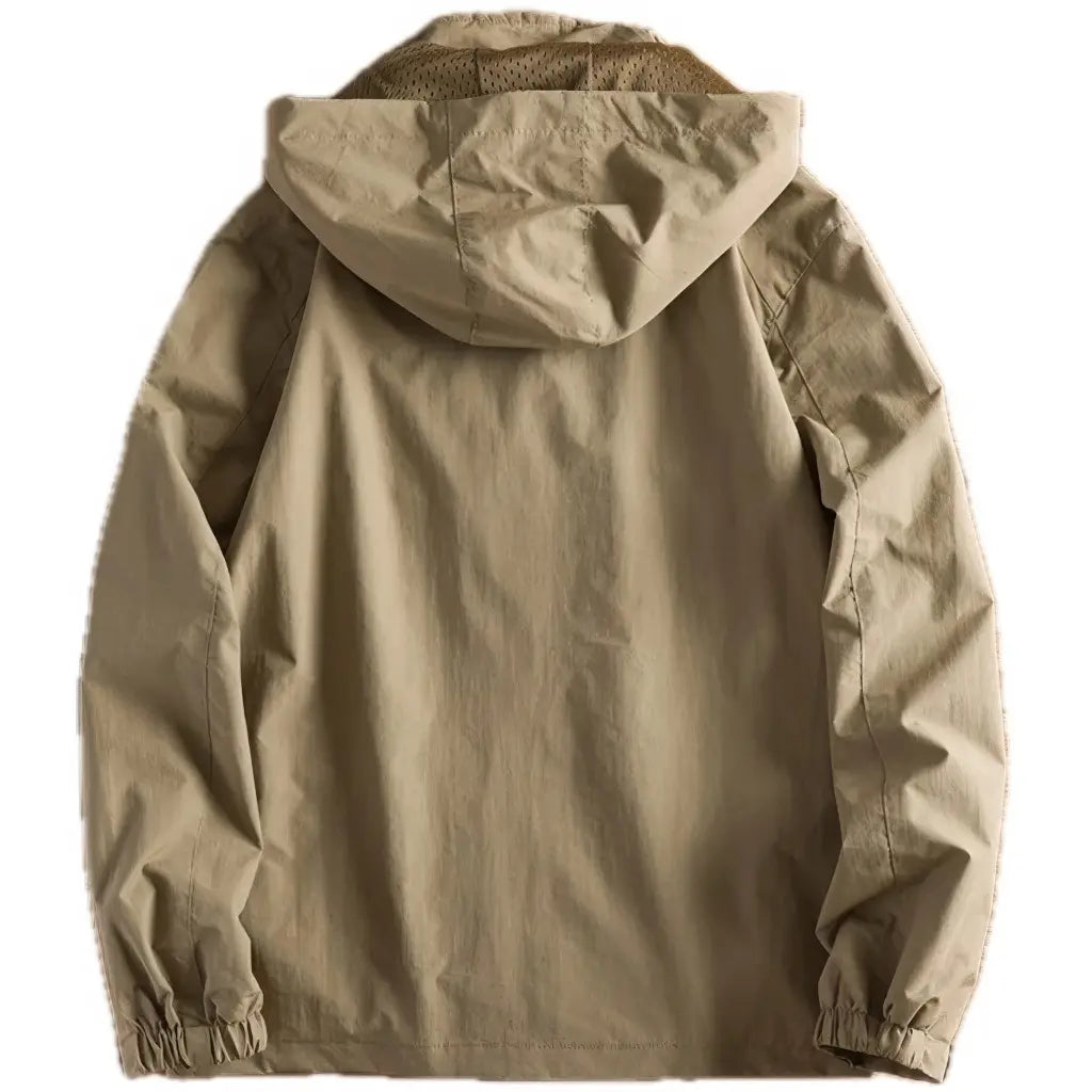 Veste à Capuche Militaire Arrière