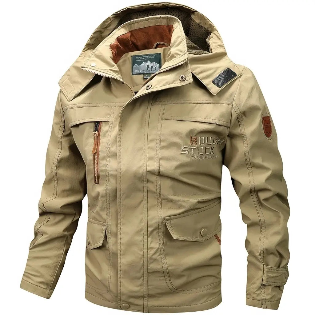 Veste Militaire Courte Beige
