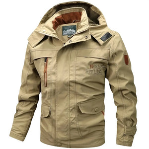 Veste Militaire Courte Beige
