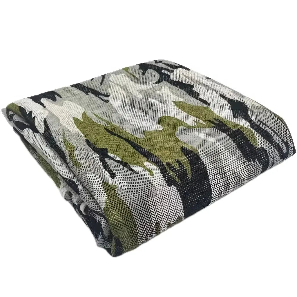 Bâche de Camouflage Militaire Hiver