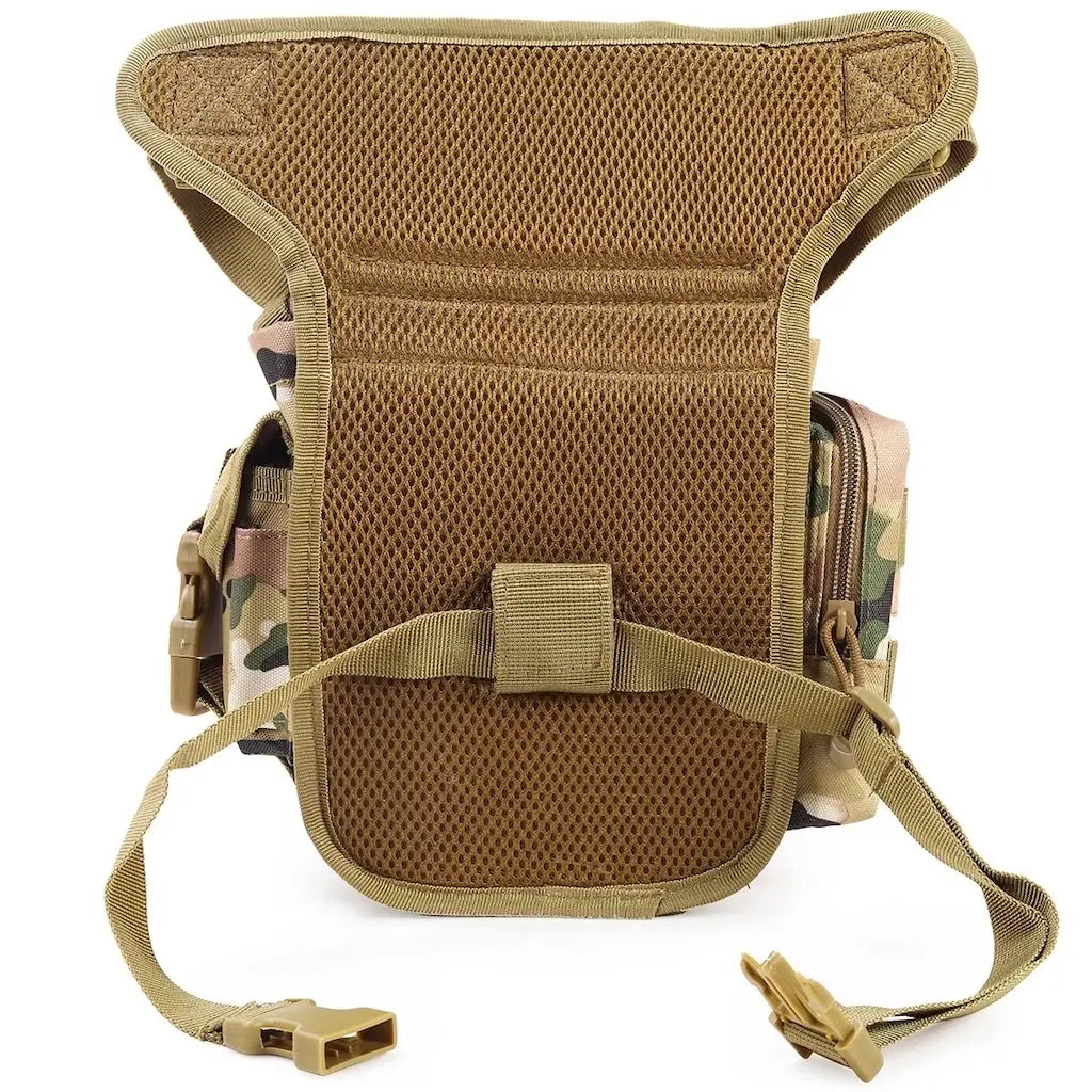 Sac de Jambe Tactique Arrière