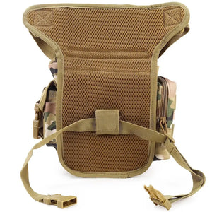 Sac de Jambe Tactique Arrière