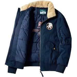 Veste Doudoune Militaire Bleue Marine