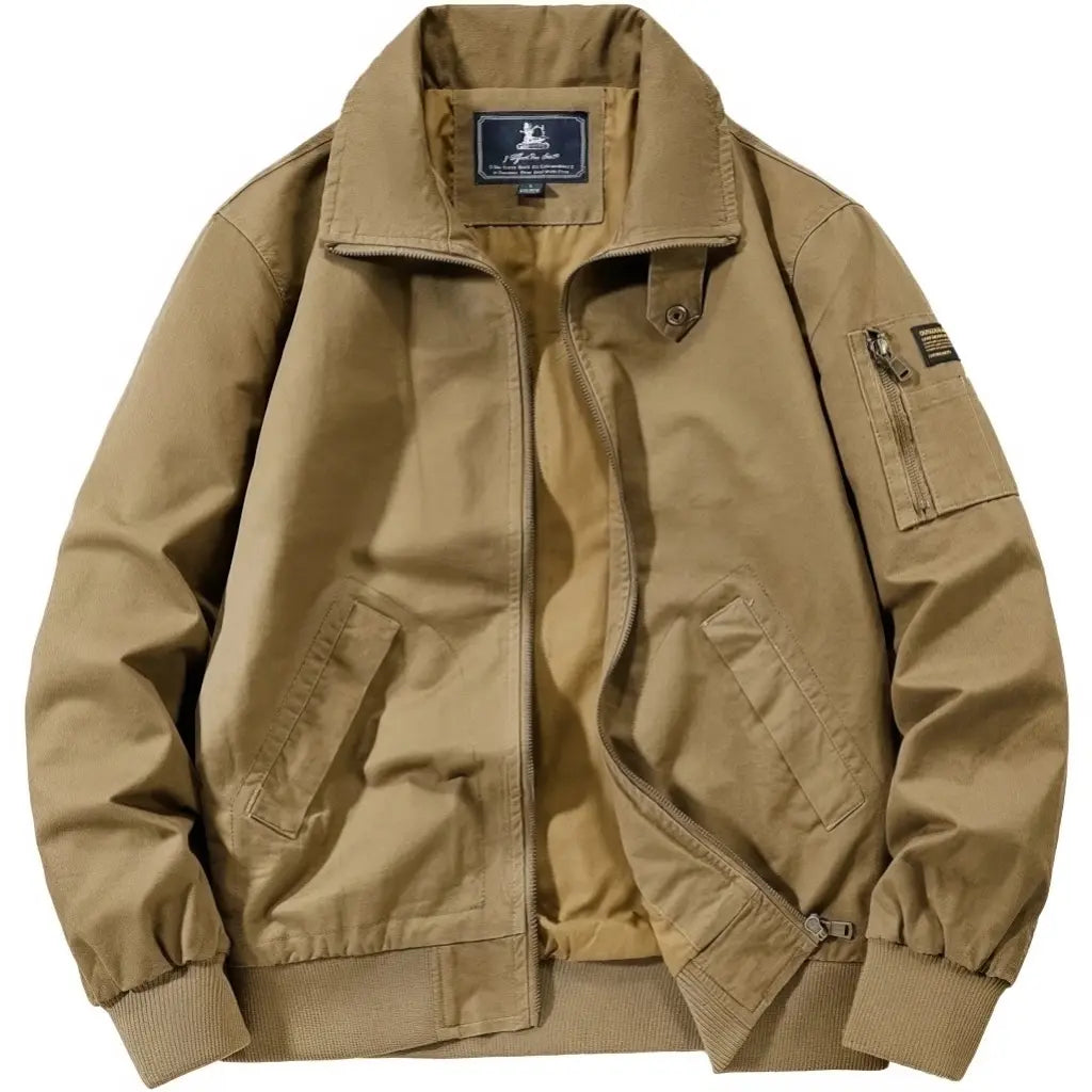 Veste Couleur Militaire Marron