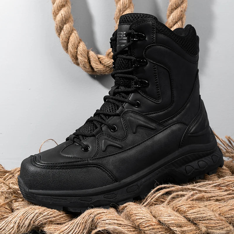 Bottes Tactiques Militaires Noires