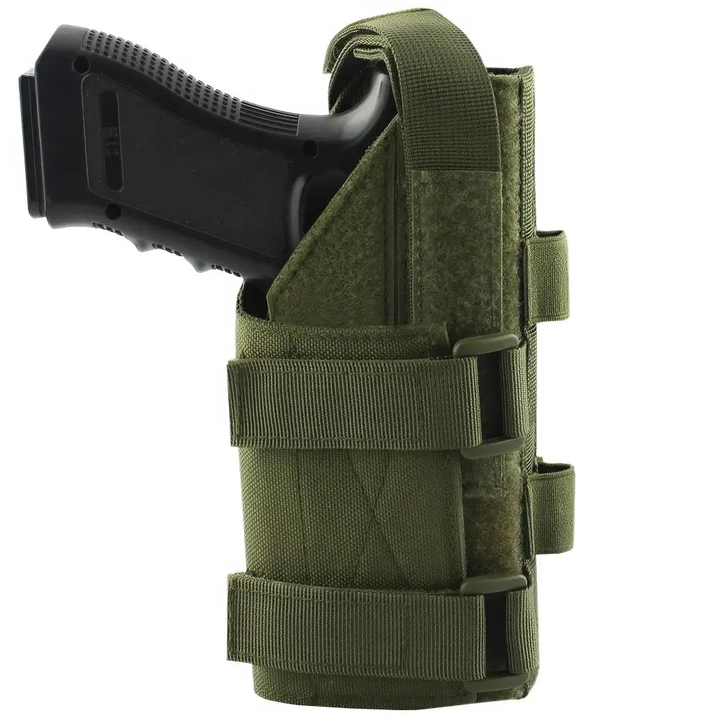Holster sur Gilet Tactique Vert