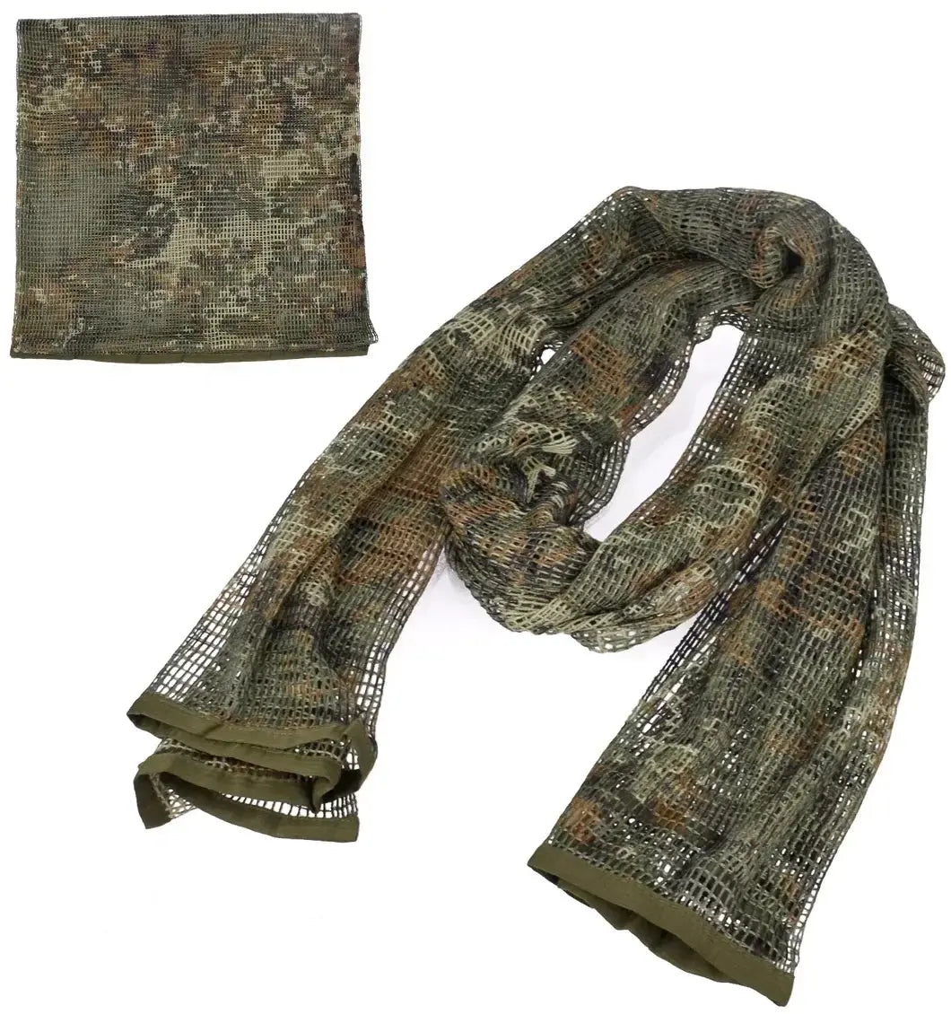 Echarpe Militaire Filet Camouflage Allemande