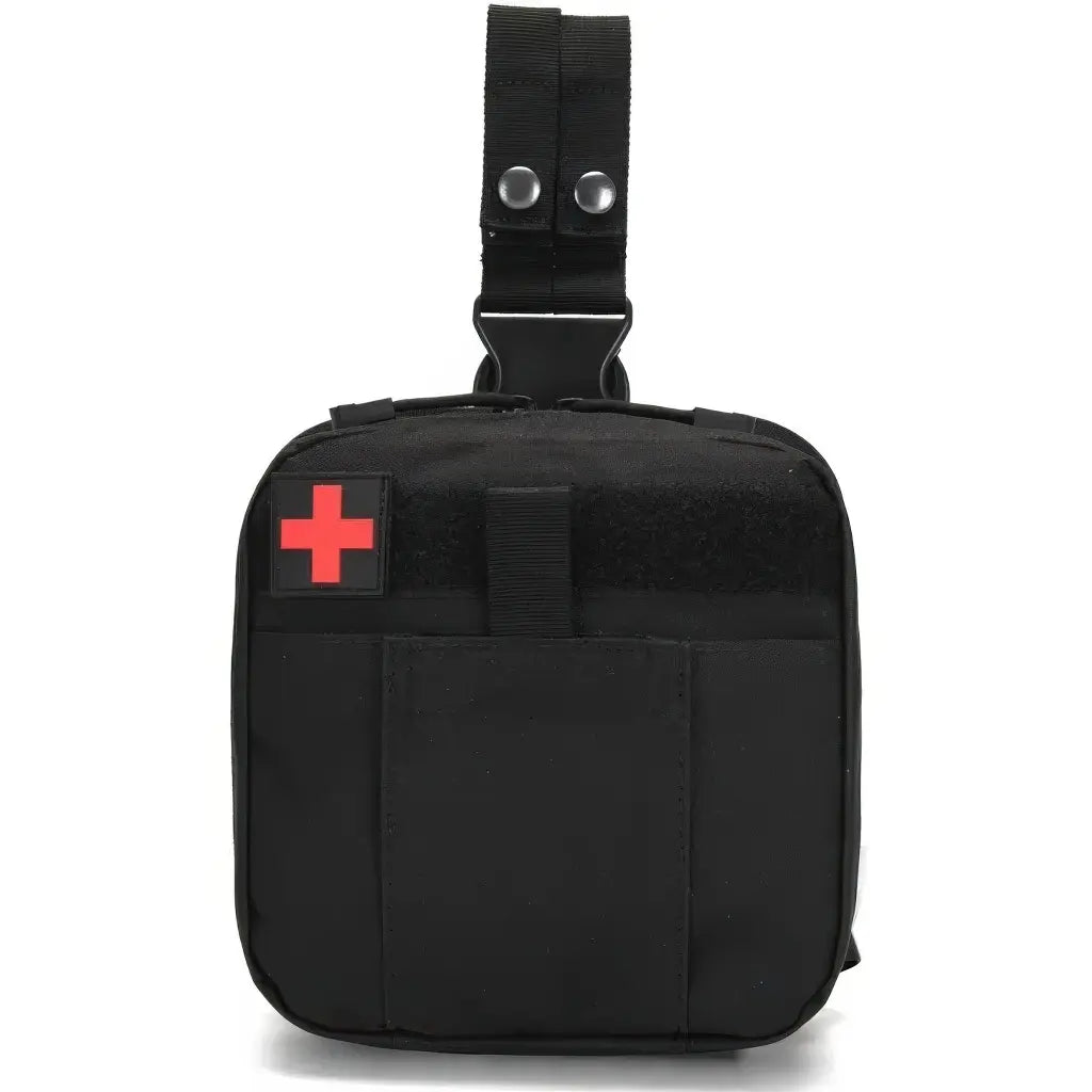 Sacoche de Ceinture Militaire Noire