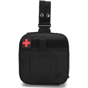 Sacoche de Ceinture Militaire Noire