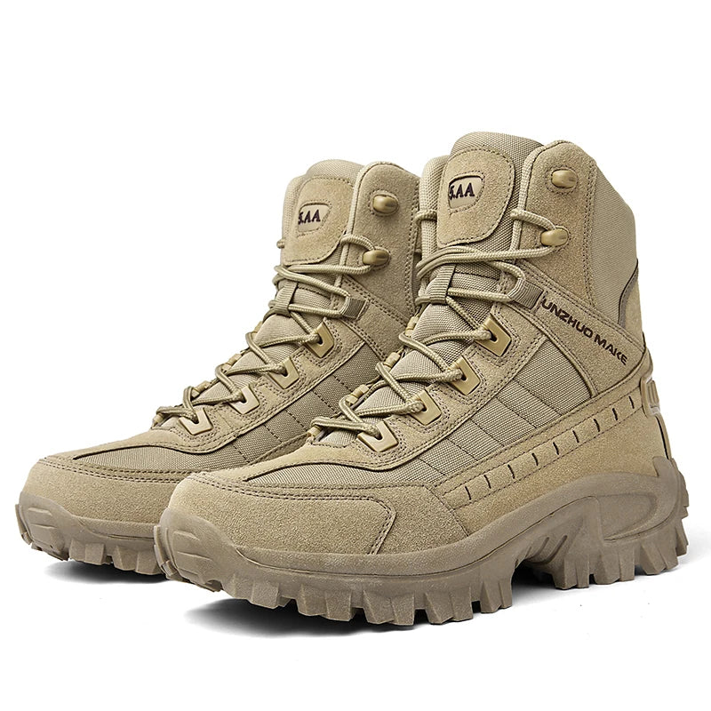 Bottes Rangers Homme Beiges