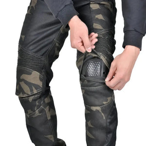 Pantalon Treillis Slim Homme Genoux